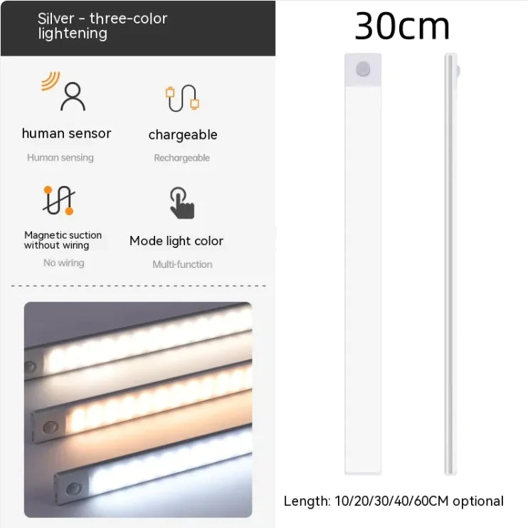 Ultra-Thin Sensor LED Lamp — Smart Light, Refined Design