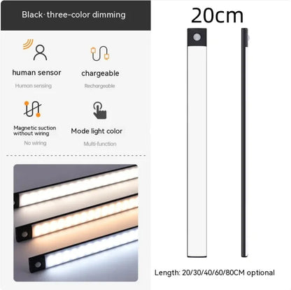 Ultra-Thin Sensor LED Lamp — Smart Light, Refined Design