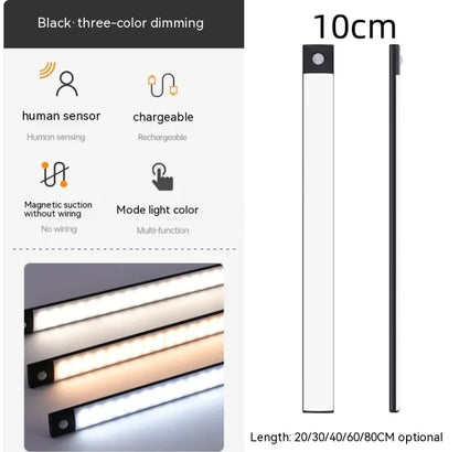 Ultra-Thin Sensor LED Lamp — Smart Light, Refined Design